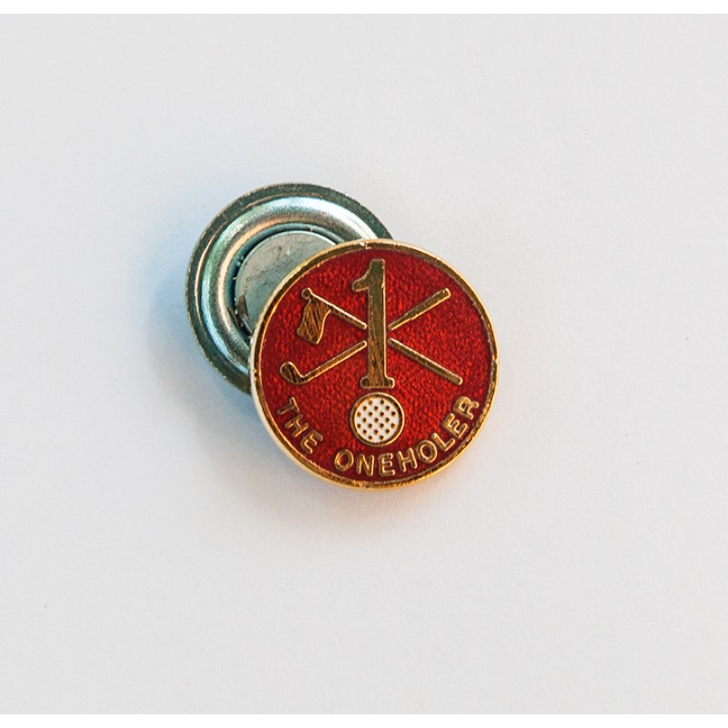 Hole in One/Oneholer Lapel Badge